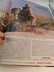 Soldier Of Fortune Magazine April 2004 Saddam’s Interrogation Wolf Ammo 6.8 Guns