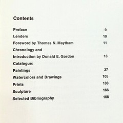 Kirchner Retrospective Exhibition Book By Donald E. Gordon, 174 pages (1969) 1st