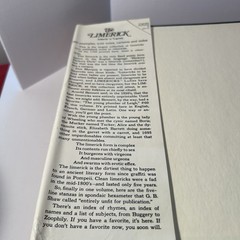 The Limerick: 1700 Examples with Variants and Index by G. Legman 1969 HC/DJ