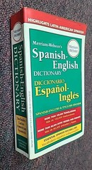 Merriam Webster’s Spanish English Dictionary Paperback April 10, 2002