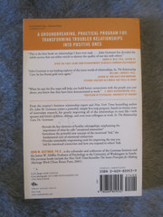 THE RELATIONSHIP CURE – A FIVE STEP GUIDE TO STRENGTHENING YOUR MARRIAGE