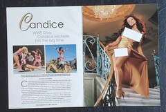 Playboy PICTORIAL ONLY – WWE Diva CANDICE MICHELLE April, 2006 10 Pages