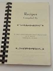 Vtg Church Community Cookbook Heavenly Recipes Chancel Choir Indiana 200+ Pages