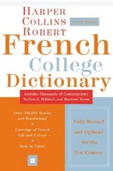 Collins Robert French College Dictionary, 4e (Harpercollins College – VERY GOOD