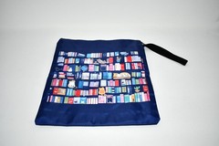 LParkin Book Sleeve – Medium 11 x 8.7 in – Set of 2 – Washable Fabric – NWT Br