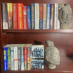 Near Complete SCOT HARVATH Series by Brad Thor #1-22 + Athena Project – 1 SIGNED