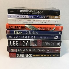 9 Current Events Political Books Lot Schweikart Carson Spencer Glenn Beck