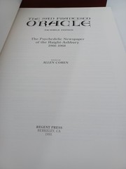 The San Francisco Oracle Facsimile Deluxe Signed Slipcase Edition #2/200