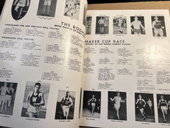 4 Wanamaker Millrose Athletic Games Madison Square Garden Programs 1951-1960