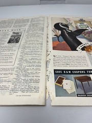 Saturday Evening Post Jan 18 1936 Ice Hockey M.L. Bower Vintage Magazine Complet