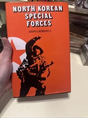 1988 FIRST EDITION NORTH KOREAN SPECIAL FORCES JOSEPH S. BERMUDEZ JR WAR BOOK L7