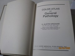 Vintage Color Atlas of General Pathology book G. Austin Gresham 1971