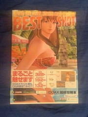 Dead or Alive Xtreme Beach Volleyball BEST SHOT Art book Japan book form JP