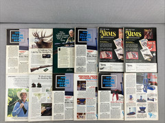 American Rifle Magazine Lot 1987 Full Set Complete 12 Issues Jan- Dec
