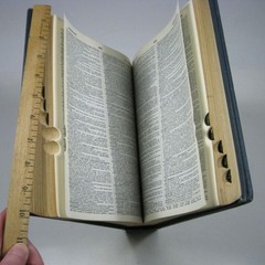 Websters Seventh New Collegiate Dictionary Merriam-Webster 1969 Built in Stand