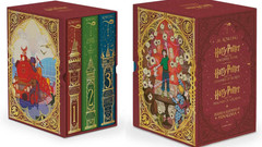 Harry Potter MinaLima Edition Box Set Books 1-3 Illustrated (Board Book)