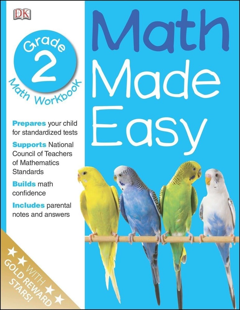 Math Made Easy: Second Grade Workbook (Math Made Easy) – paperback DK