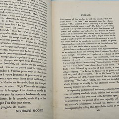 The Works Of George Moore. The Lake. Heinemann Ebury Edition 1936