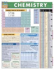 Chemistry (Quickstudy: Academic) – Pamphlet By BarCharts, Inc. – GOOD