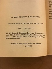 1962 The Ego and the Id by Sigmund Freud Paperback Book