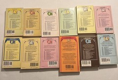 The Wizard of Oz Paperback Book Series – Lot of 12 – L. Frank Baum Del Rey