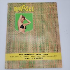 Vintage Men’s Pinup Magazine Nugget July 1956 Figure Models Men’s Interest
