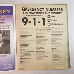 BellSouth The Real Yellow Pages, Waycross * Blackshear 912 , 2004 2005
