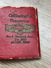 Vintage David C. Cook The Little Bible Cathedral Of Tomorrow By Rex Humbard