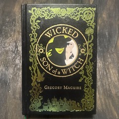 Wicked & Son of A Witch Bonded Leather Ed Gregory Maguire Wizard oz Fast Shippin