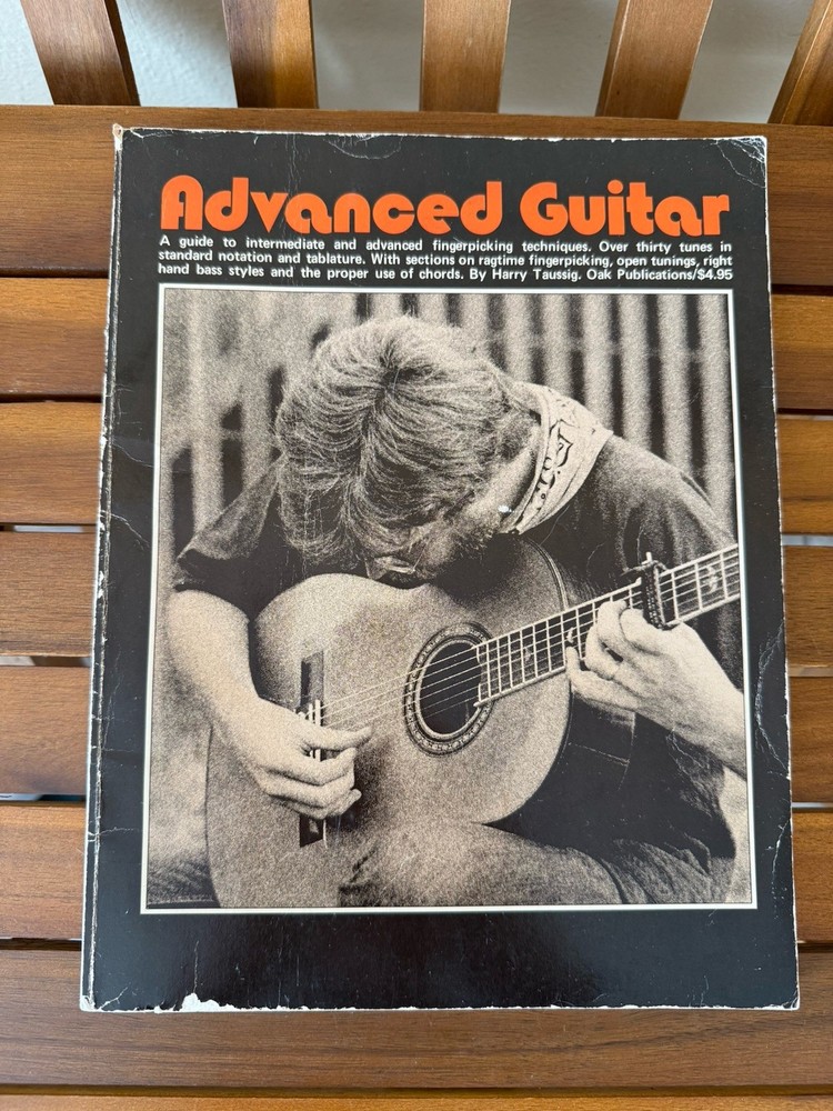 Vtg Advanced Guitar Fingerpicking Magazine 128 Pages 1970’s