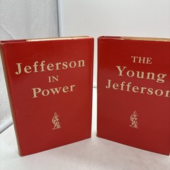 Thomas Jefferson TRILOGY Claude Bowers Power Young Hamilton 1945 Riverside Box