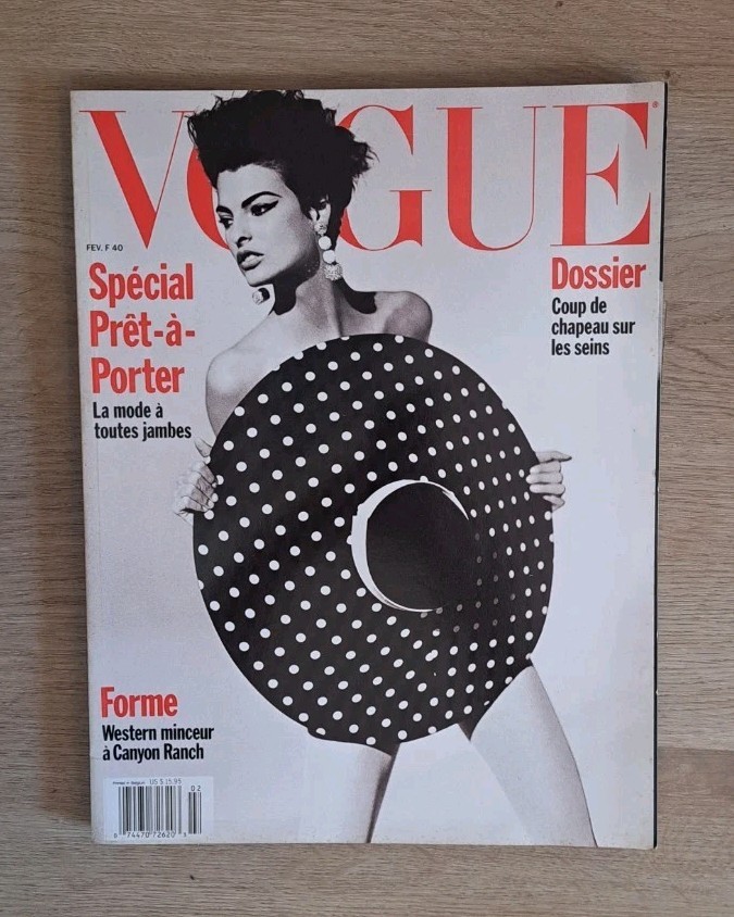 VOGUE French Magazine February 1990 Issue 703 Prêt-à-Porter Illustrated