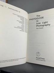 The PHOTOGUIDE to Low Light Photography Paperback By Paul Petzold (Focal Press)