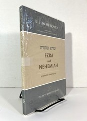 Biblia Hebraica: Ezra and Nehemiah by David Marcus 2006 Softcover