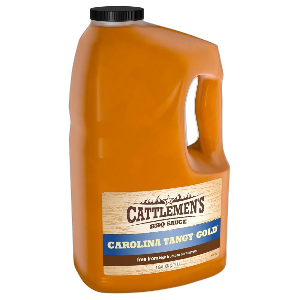 Cattlemen’s Carolina Tangy Gold 128 Fl Oz (Pack of 1),