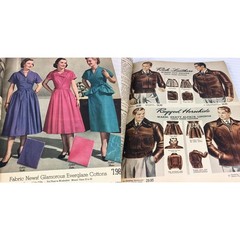 1951 Lg Format 500+ Pages Spiegel Catalog Woman’s Men’s Fashion Home Shoes 50s