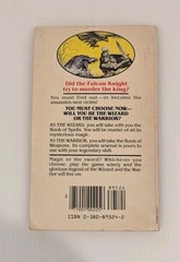 WIZARDS WARRIORS & YOU BOOK 6 REVENGE OF THE FALCON KNIGHT 1985 CYOA RPG Role