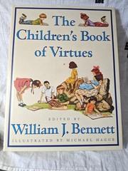 Children’s Book of Virtues by William J. Bennett (1995, Hardcover) 12.25″x9.25″