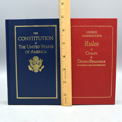 Constitution Rules Civility Emancipation Independence Reprints Book Lot of 4