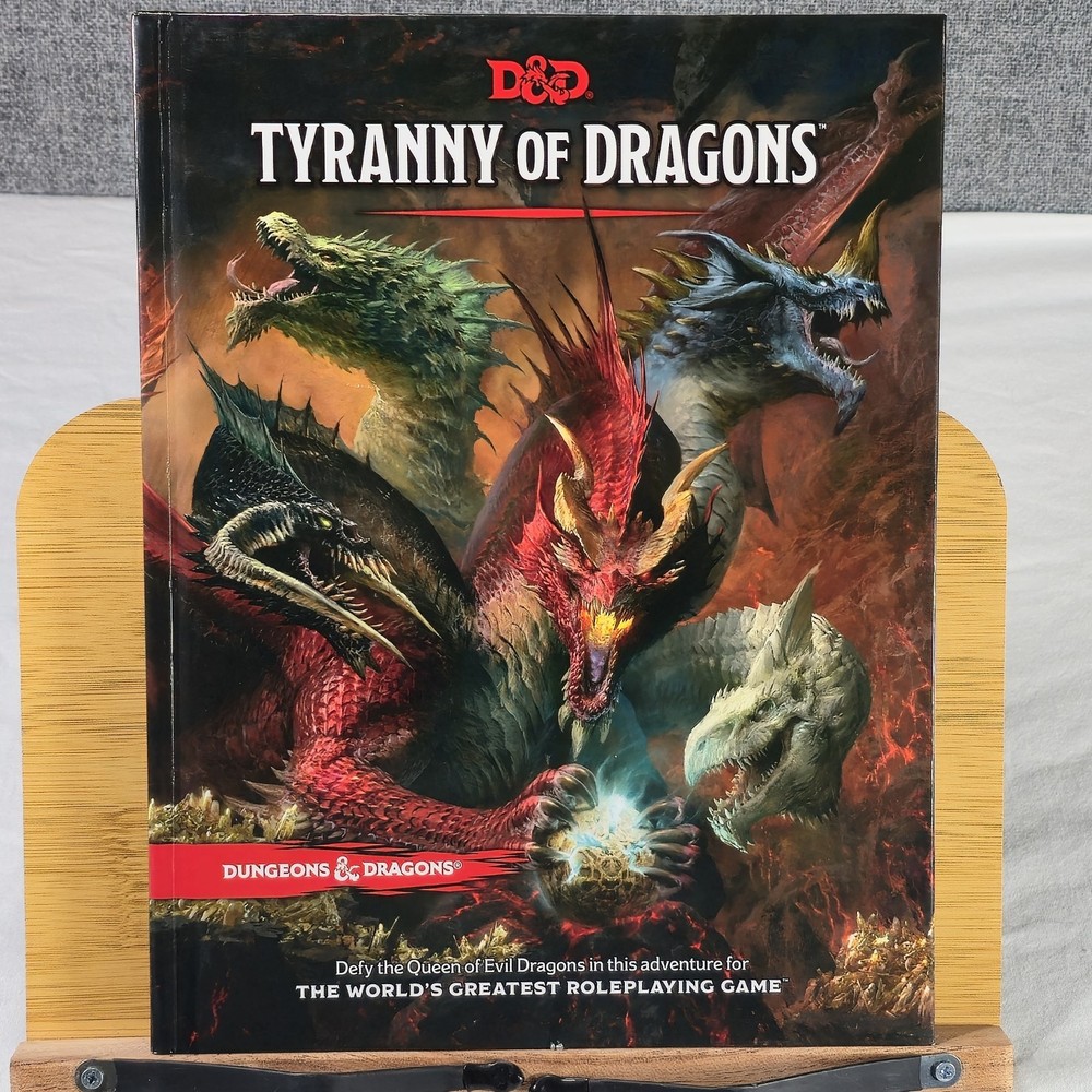 Dungeons And Dragons Tyranny of Dragons Adventure Module – 2023 DND 5e Hardcover