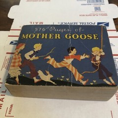 Big Little Book 576 Pages of Mother Goose 1934 Whitman Soft cover Nice Condition