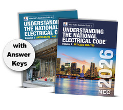 2026 Mike Holt Understanding the NEC, Volume 1 & 2 Set with Answer Keys