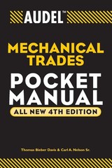 Audel Mechanical Trades Pocket Manual (Audel Technical Trades Series)