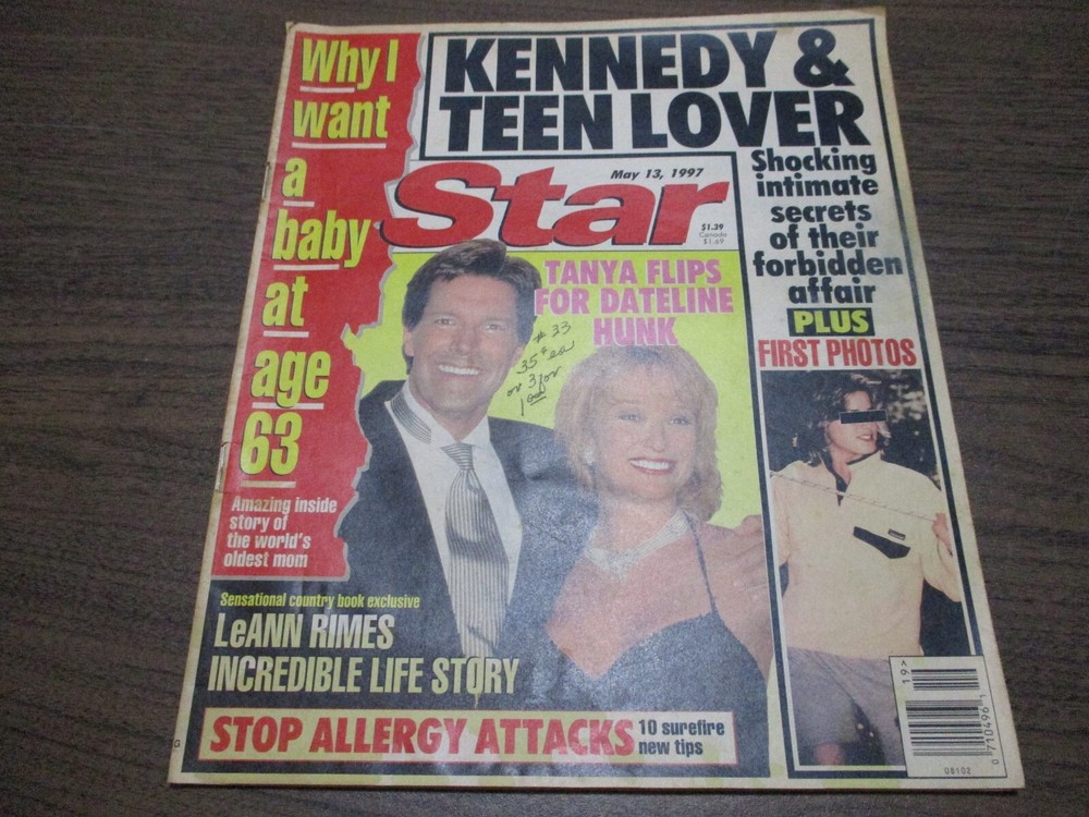 Star May 13 1997 Tanya Tucker Stone Phillips, LeAnn Rimes, Janet Jackson Tabloid