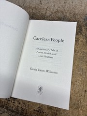 CareLess People Sarah Wynn-Williams