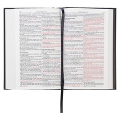 The Holy Bible King James Version Hardcover / Jesus Words In Red / Black