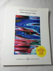 Global business today(ninth edition) by Charles w hill and G.Tomas Hult