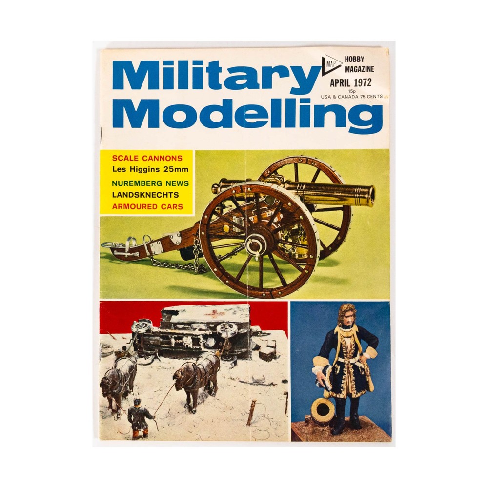 Model & Allie Military Mod Vol. 2, #4 “Scale Cannons, Les Higgins 25mm, Mag VG