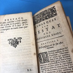 1679 – Remarques Sur L’Estat Des Provinces Unies Des Pais Bas – Leather Bound