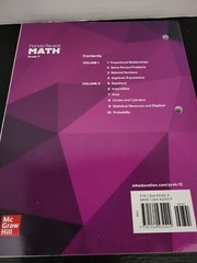 Florida Reveal Math Grade 7 Volume 2 Student Edition McGraw Hill Paperback